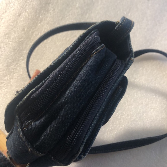 Vtg mini Demin cross body bag / purse . - Picture 11 of 17
